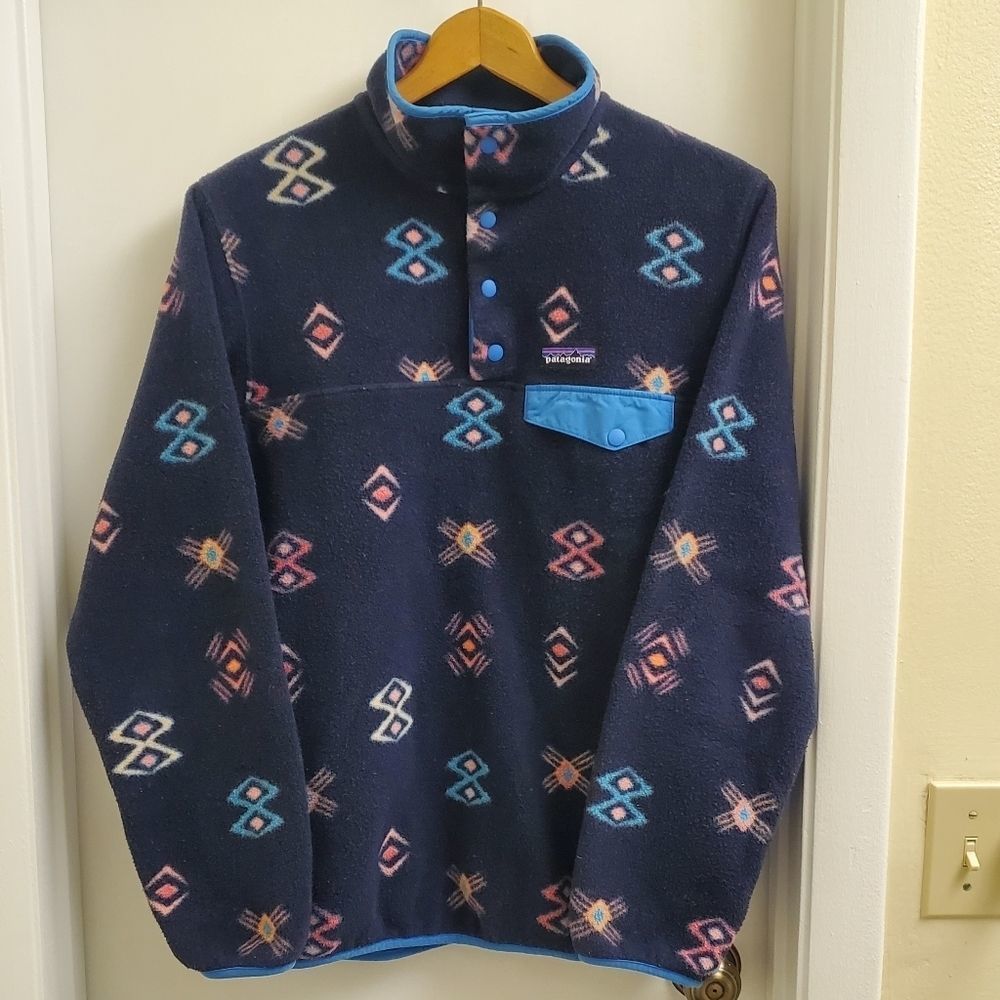 Rare patagonia synchilla fleece pullover size M - Picture 1 of 6